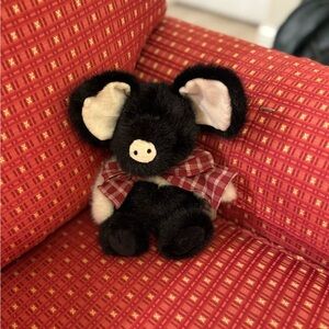 Boyds Bears Black and White Stuffed Animal
